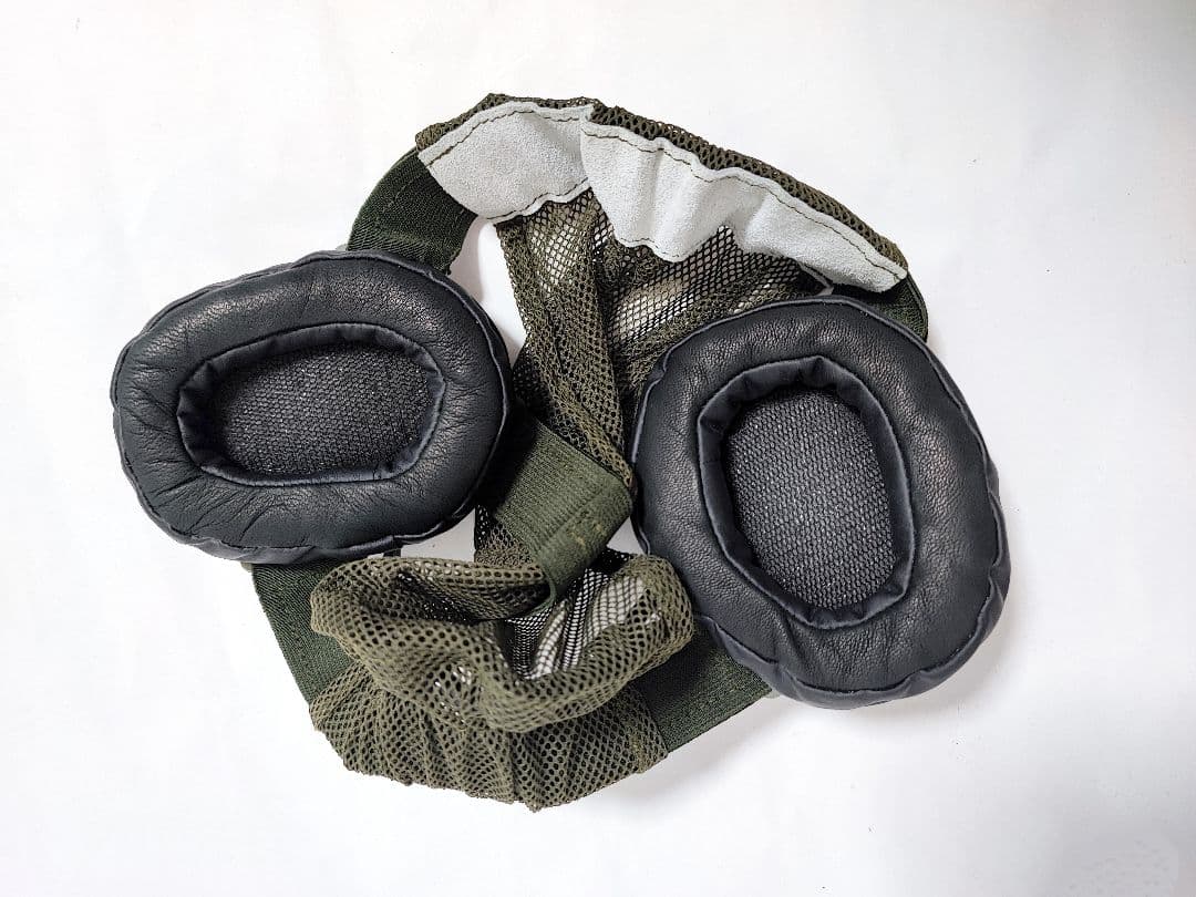 ロシア軍 実物 GSSh-01 6M2 イヤーマフ ヘッドセット OD