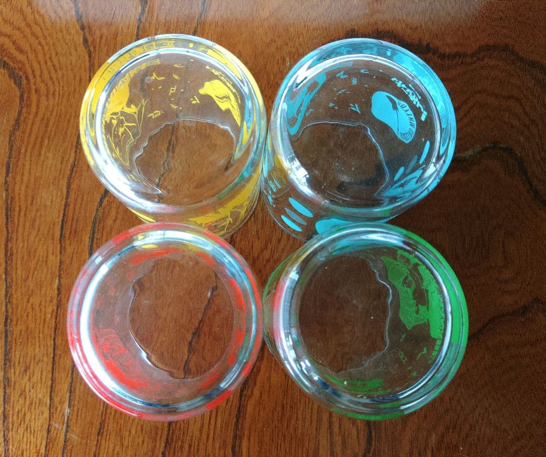 けいおん！　トレーディング グラス　4個セット