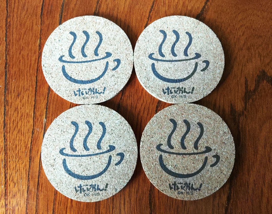 けいおん！　トレーディング グラス　4個セット