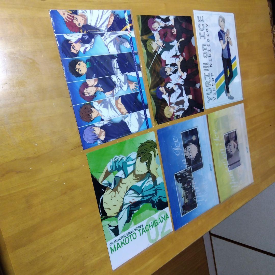 Free! 　Ａ−４クリアファイル まとめ売り大量４２枚