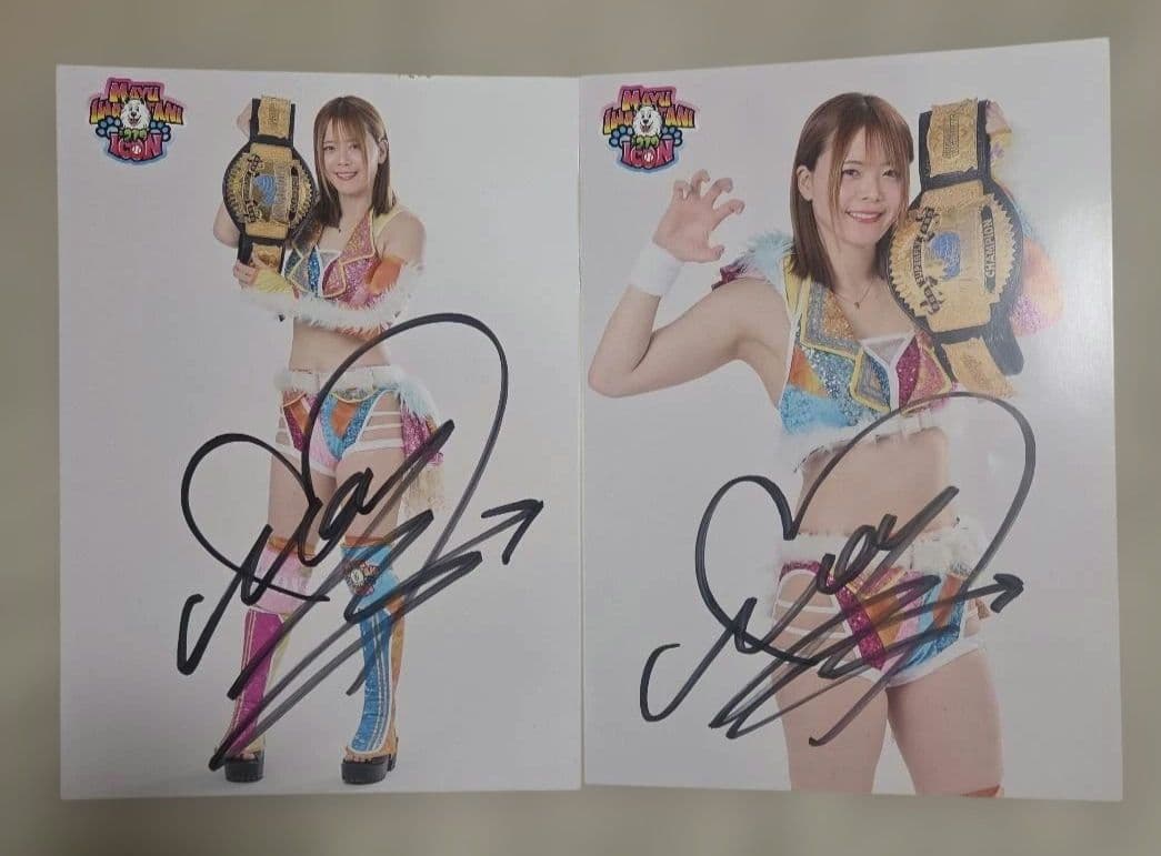 マリーゴールド　岩谷麻優　ポートレートセット⑤　女子プロレス