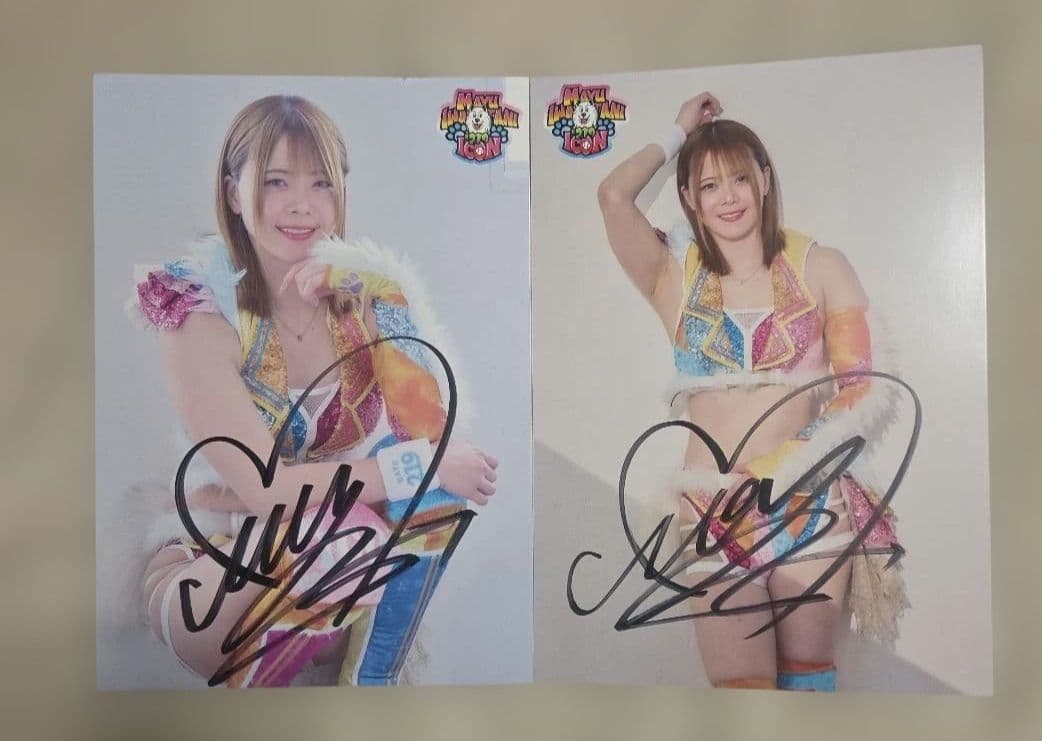 マリーゴールド　岩谷麻優　ポートレートセット⑤　女子プロレス