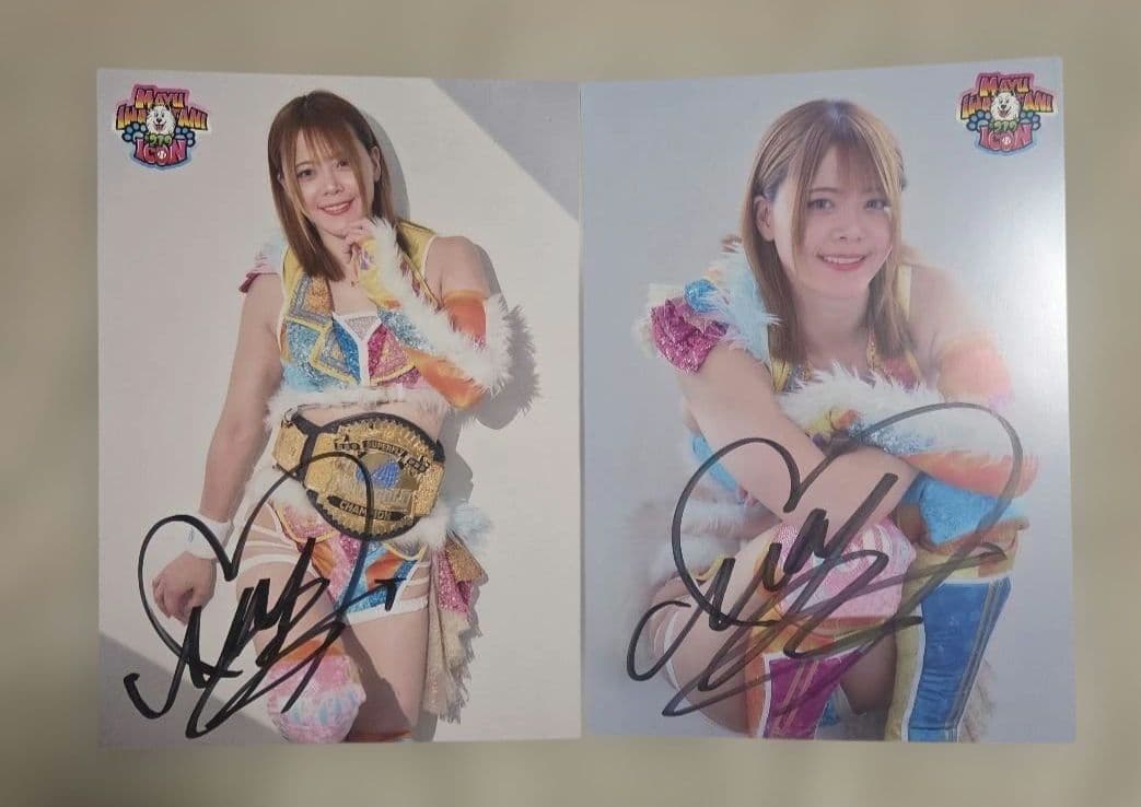 マリーゴールド　岩谷麻優　ポートレートセット⑤　女子プロレス