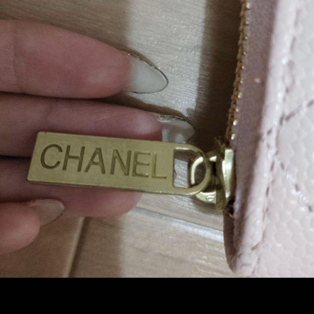 CHANEL ノベルティーピンクケース