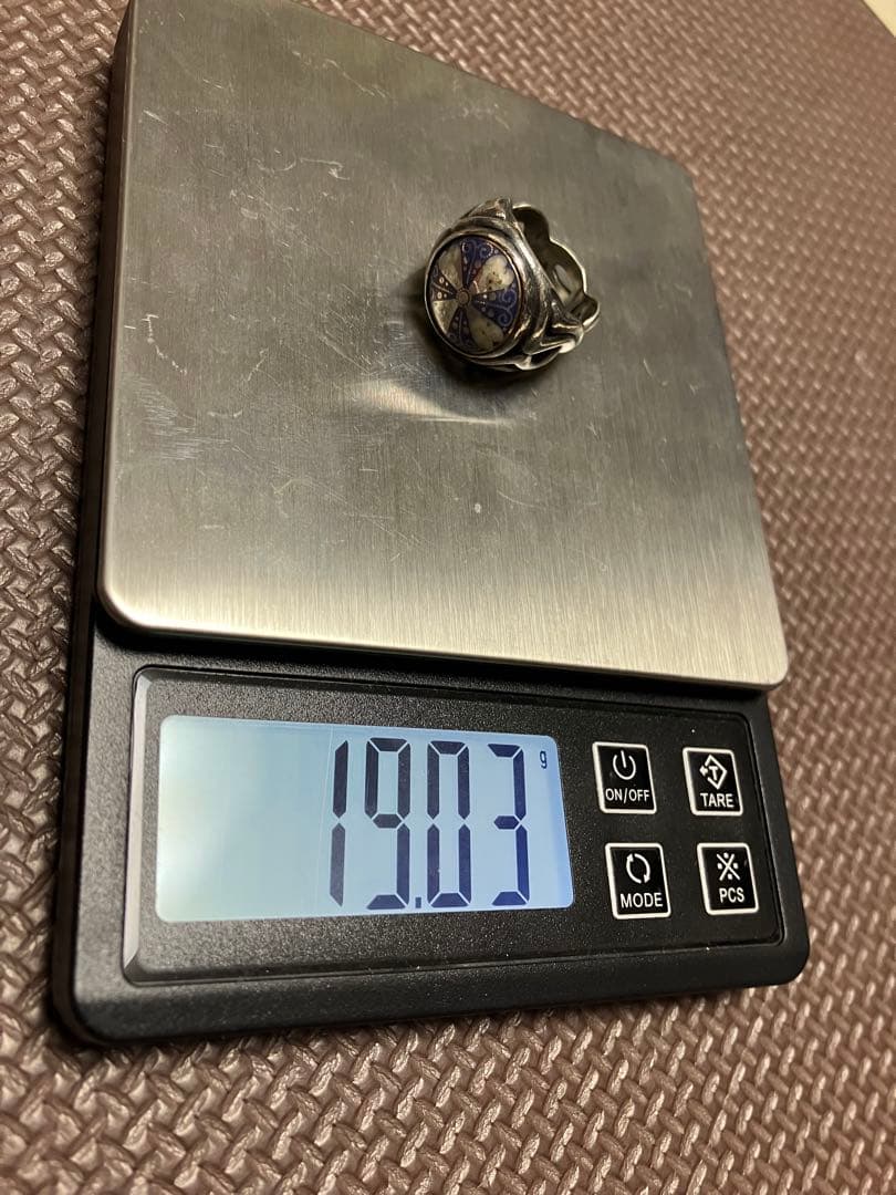 希少　薩摩ボタン　925 シルバーリング　指輪　ヴィンテージ　さつま