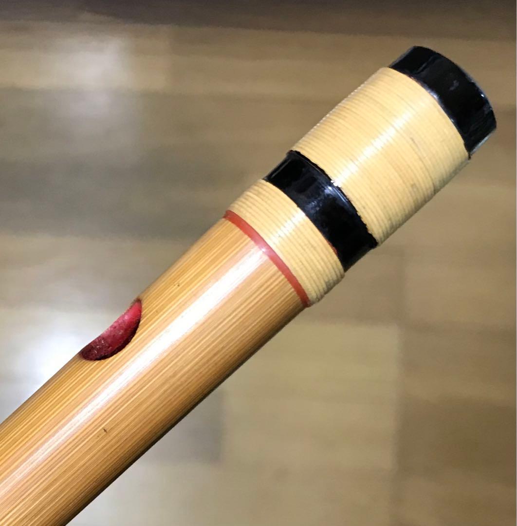 横笛295篠笛/12本調子/㐂月/中古品