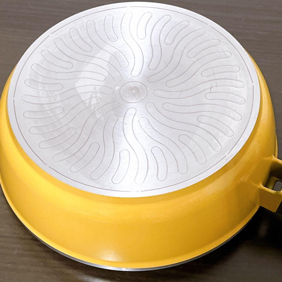 【未使用】　アサヒ軽金属　22オールパン　ガラス蓋