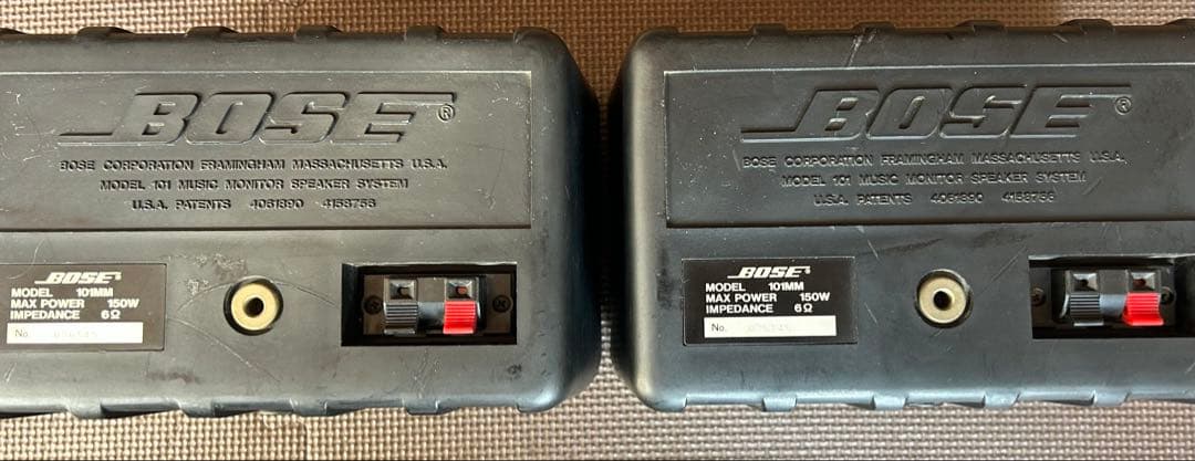 BOSE　スピーカー　101MM （動作未確認の為ジャンク品出品）