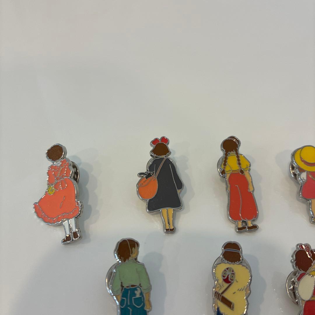 スタジオジブリ　ピンズコレクション　全8種コンプリートセット