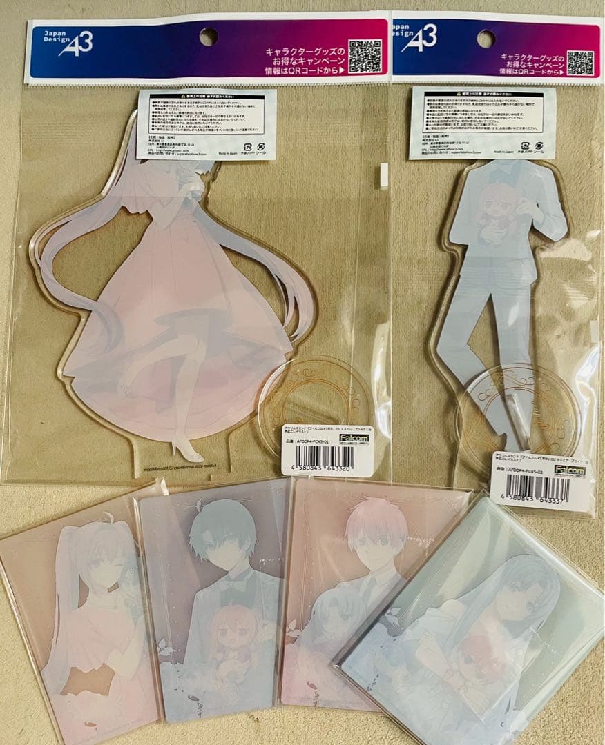 ファルコム 45周年 アクリルスタンド アクリルカード セット