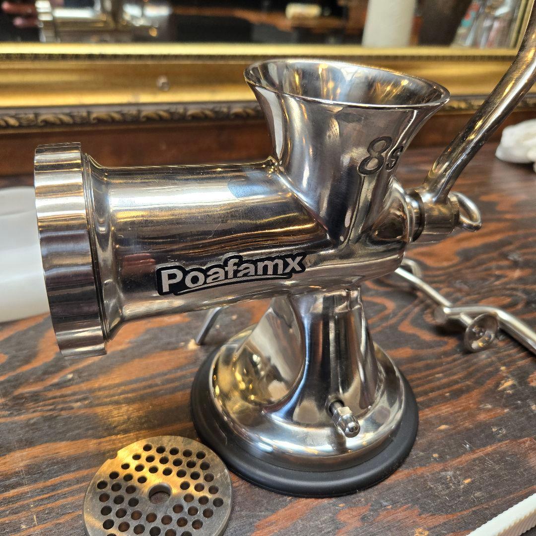 Y*u様 手動ミンサー １回使用 Poafamx