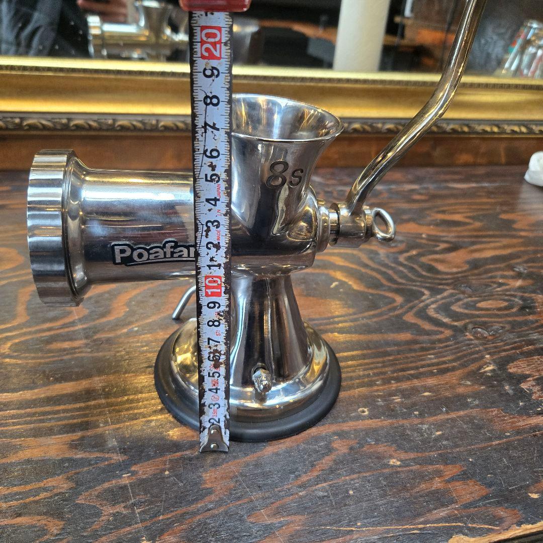 Y*u様 手動ミンサー １回使用 Poafamx