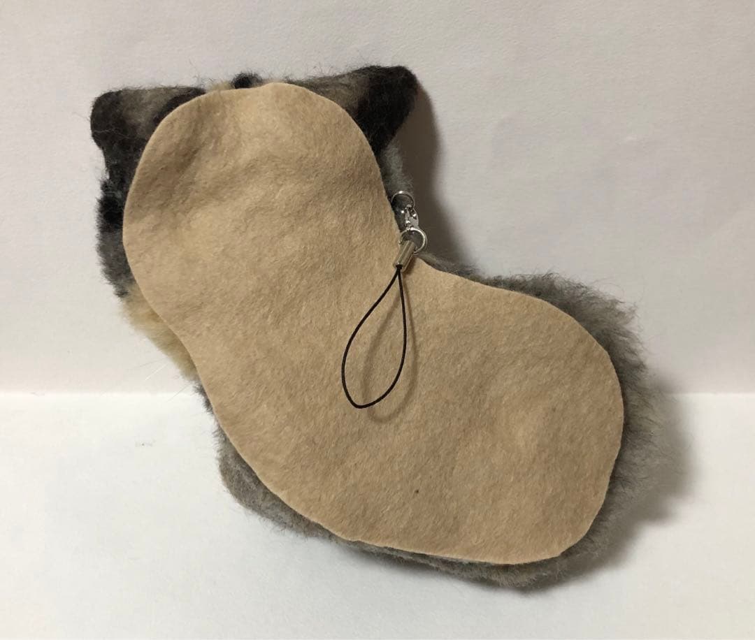 羊毛フェルト　オーダー　猫　顔＋上半身半立体