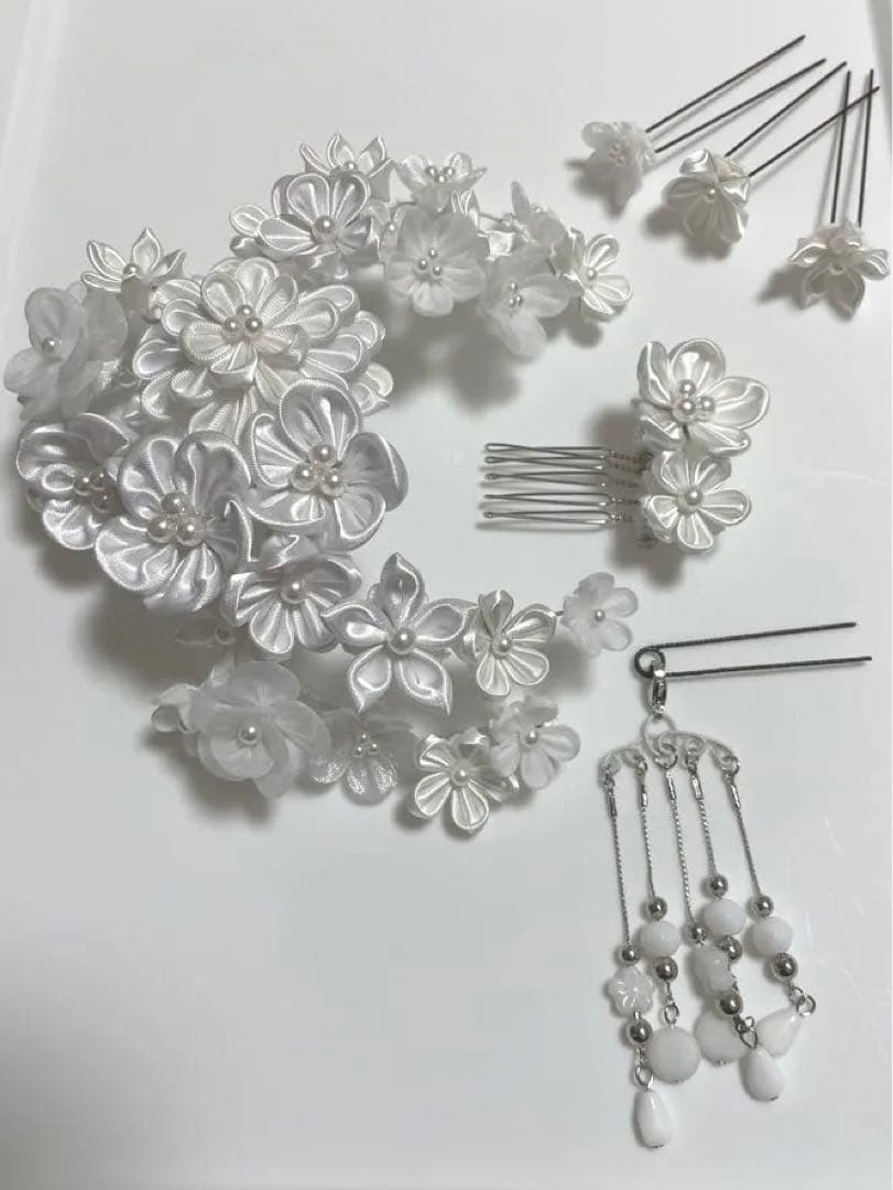 つまみ細工　ヘッドドレス