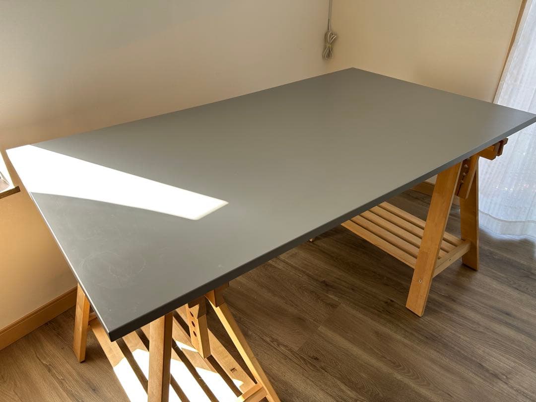 IKEA テーブル脚　2台　馬脚　ソーホース