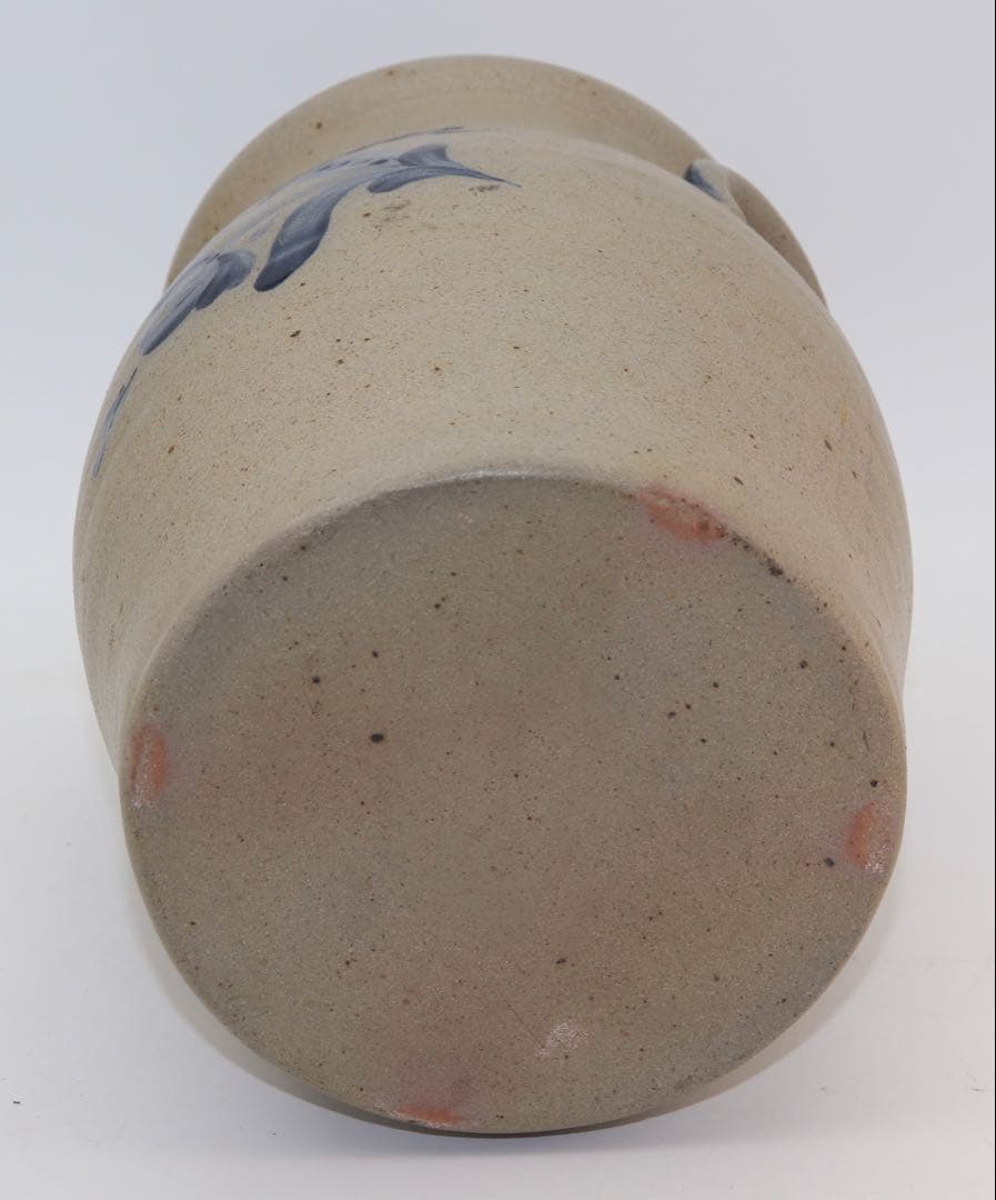 ROWE POTTERY ソルト・ガレイズド陶器製シュガーポット U.S.A.製