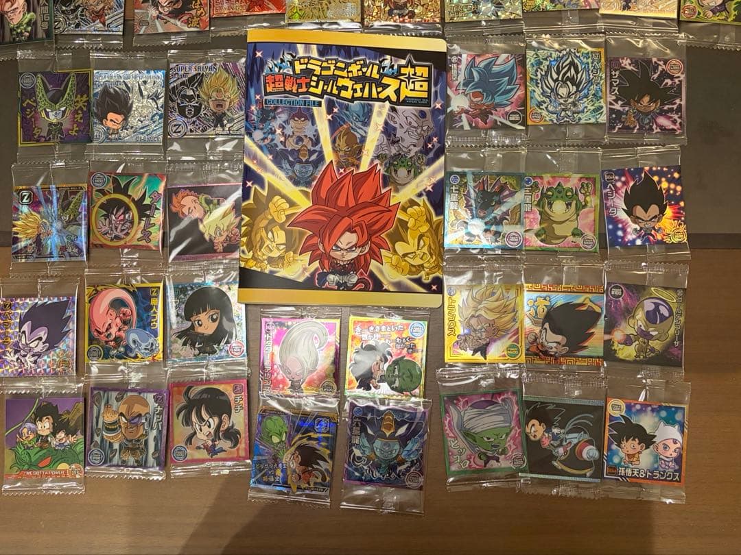 ドラゴンボール ウエハースシール (専用ファイル＋シール46枚)