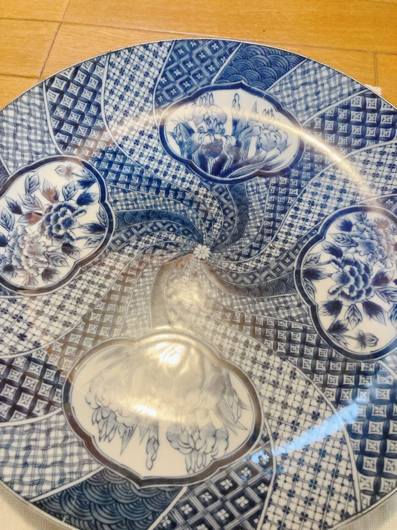 大皿　盛り付け皿　和食器　新品未使用　肥前　哲口三郎
