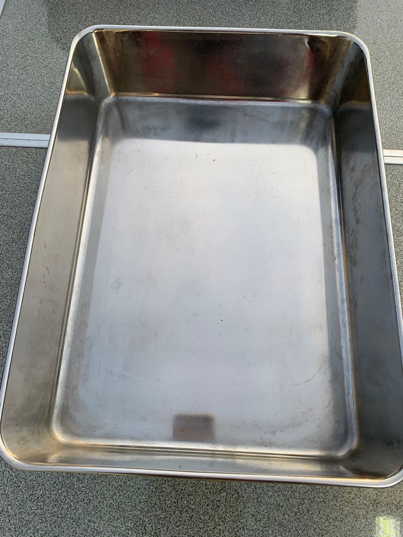 【ステンレスバット】大きめクローバー　4セット飲食店　業務用　厨房キッチン