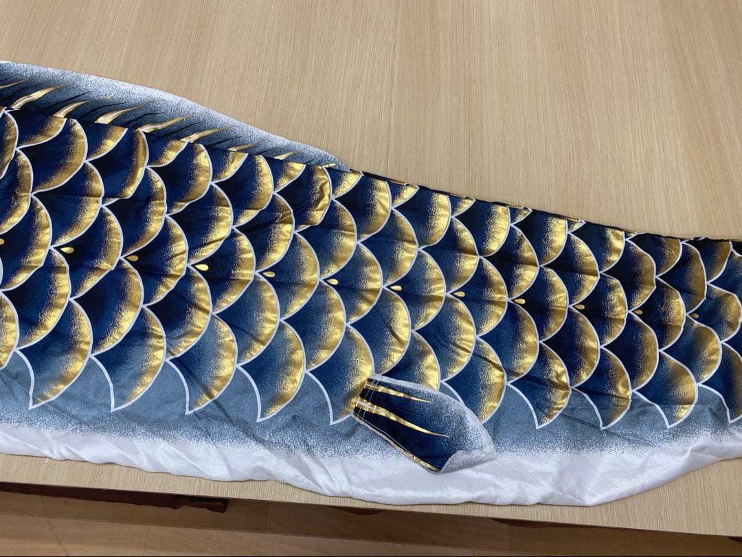 鯉のぼり 空　黒鯉　3メートル