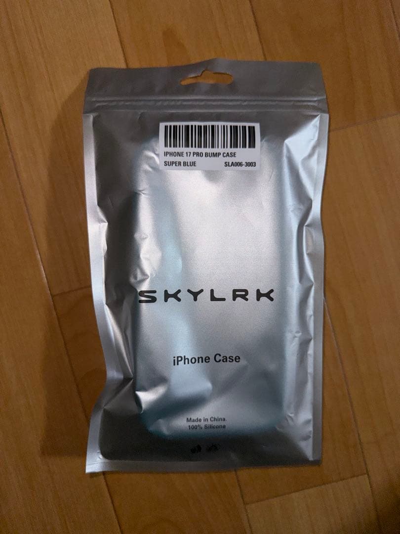 iPhoneアクセサリー SKYLRK iPhone17pro BUMP CASE Blue