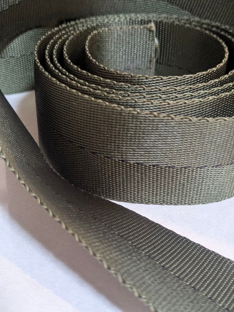 米軍払下げ☆ミリタリー☆ナイロンテープ　ウェビングテープ☆デッドストック品