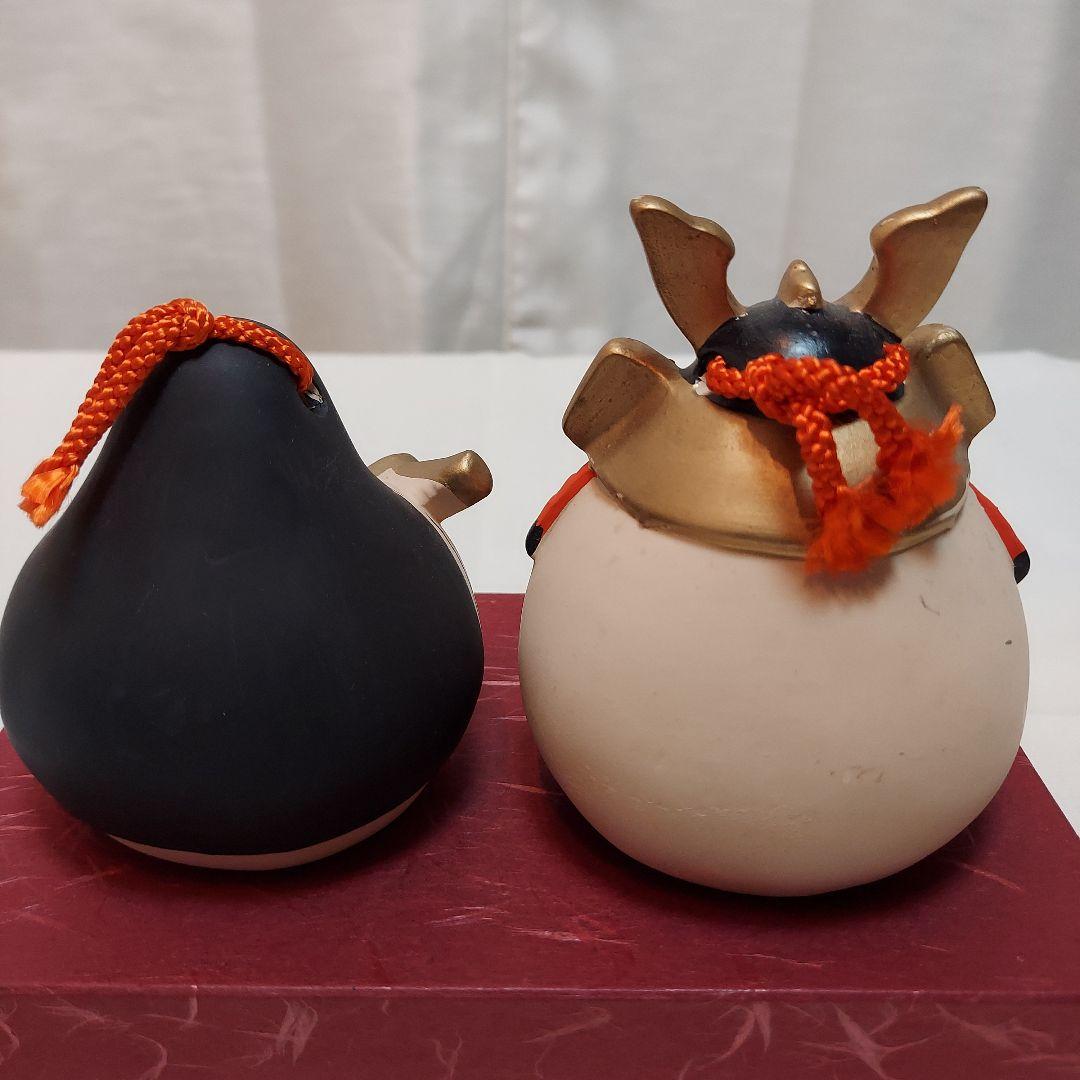 雛人形　砥部焼きよし窯　備前焼　手びねり　土鈴　姫だるま　ガラスケース　まとめ売