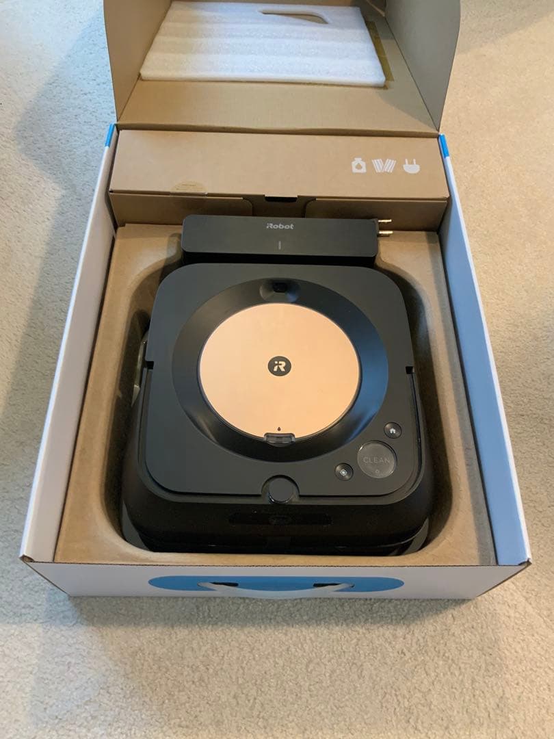 【2022年正規購入】iRobot Braava jet m6(ブラック)