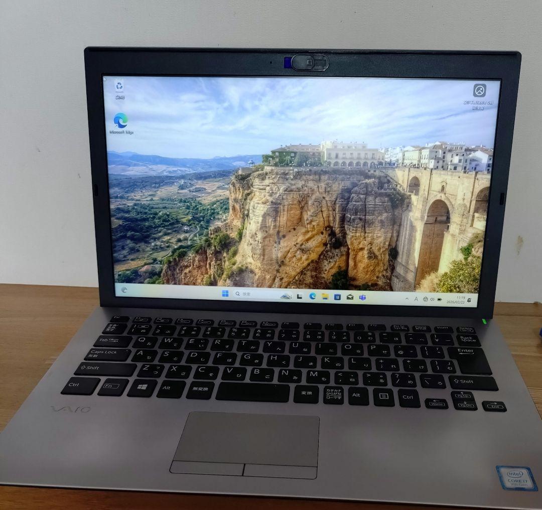 VAIO ノートPC 13.3インチ Intel Core i7 ジャンク扱い
