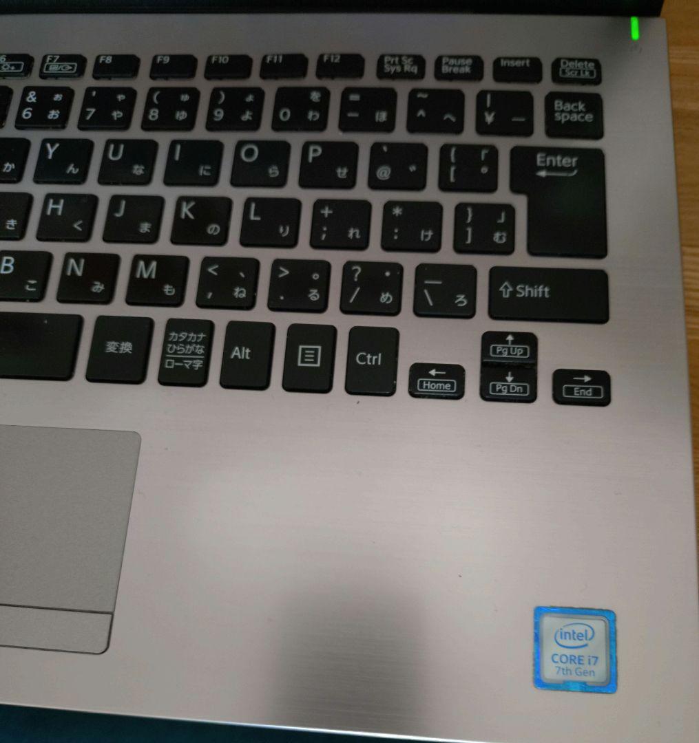 VAIO ノートPC 13.3インチ Intel Core i7 ジャンク扱い