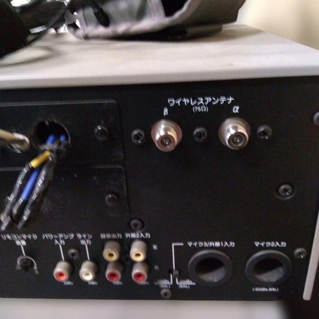 ① ビクターシステムPA704 アンプ レシーバ３台付き