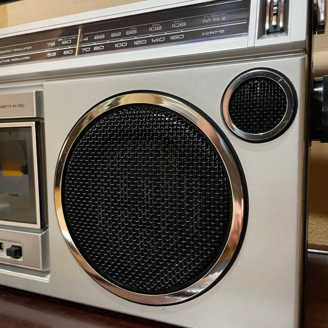 National／ラジカセ／RX-1550／メンテナンス済み／メンテセット付