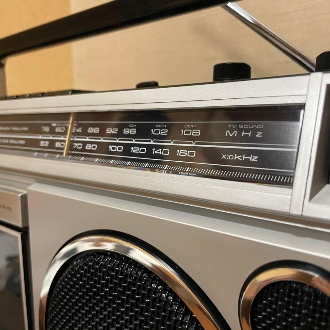 National／ラジカセ／RX-1550／メンテナンス済み／メンテセット付