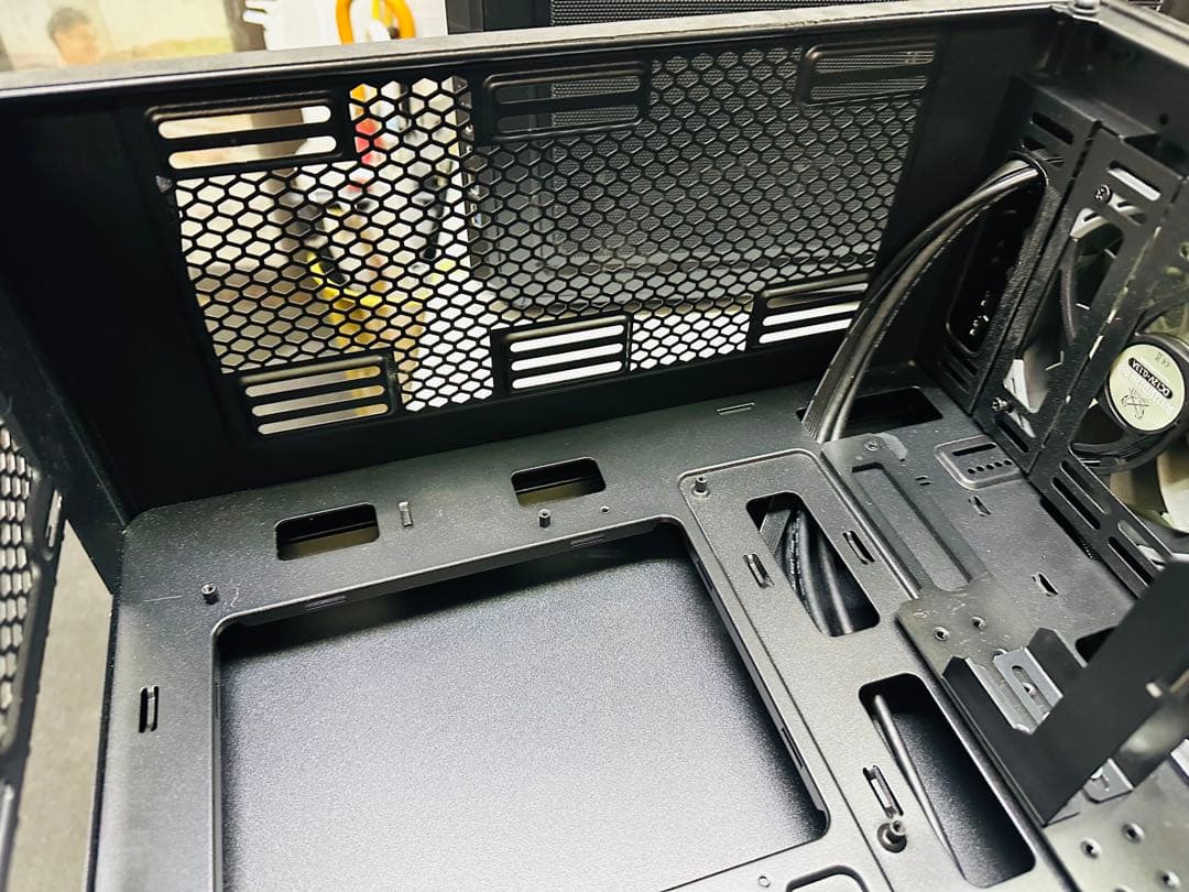 現状品ガレリアCrazy Raccoon コラボゲーミングPC透明ガラスケース