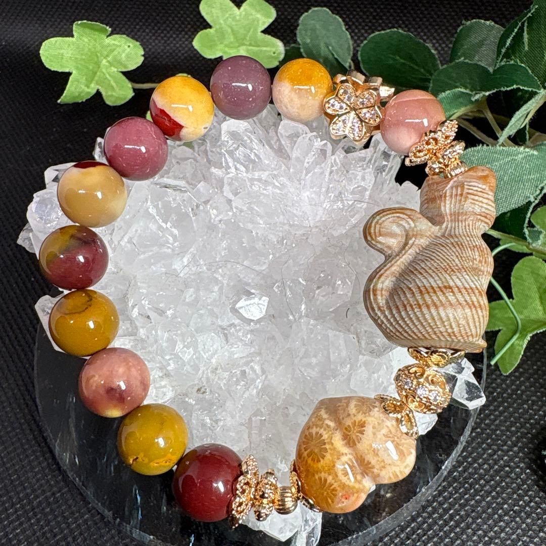 ＊くまこ❤︎様お取置き3/15＊ジェイド　茶トラ猫　フォッシルハート　ムーアカイト