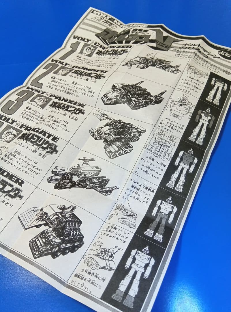 ポピニカ【ボルトクルーザー】ボルテスV　ポピー　超合金　ジャンク　コンバトラーＶ