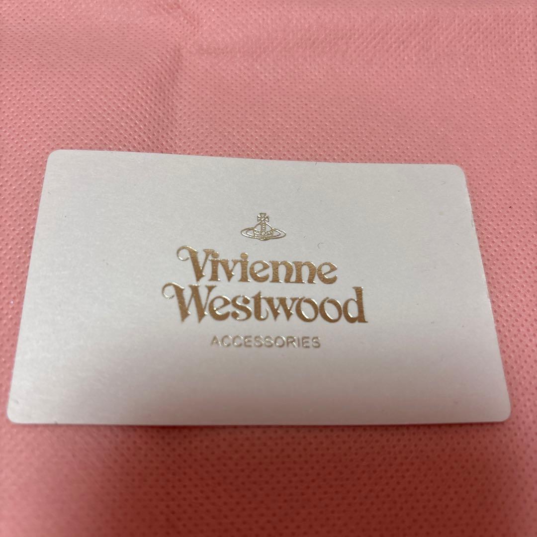 ヴィヴィアンウェストウッド☆ピンクべんジュ☆iPhoneX.XS用手帳型ボタン付