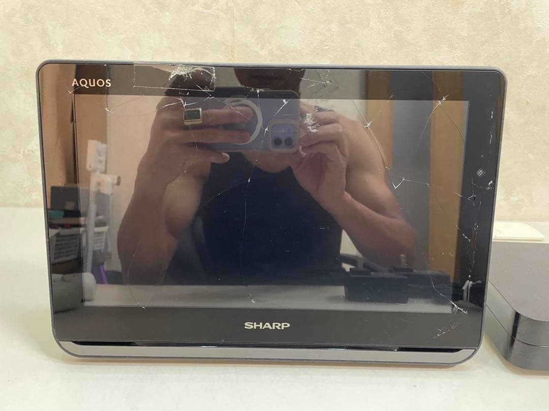 SHARP AQUOS 防水ポータブルTV 2T-C12AP/AN-WLTU2W