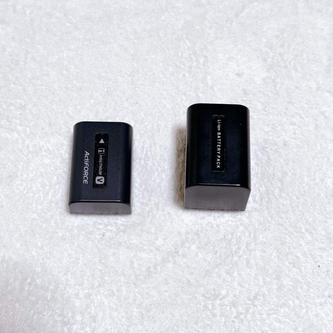 極美品　SONY　HDR-PJ590V HD　ビデオカメラ　バッテリー　2個付