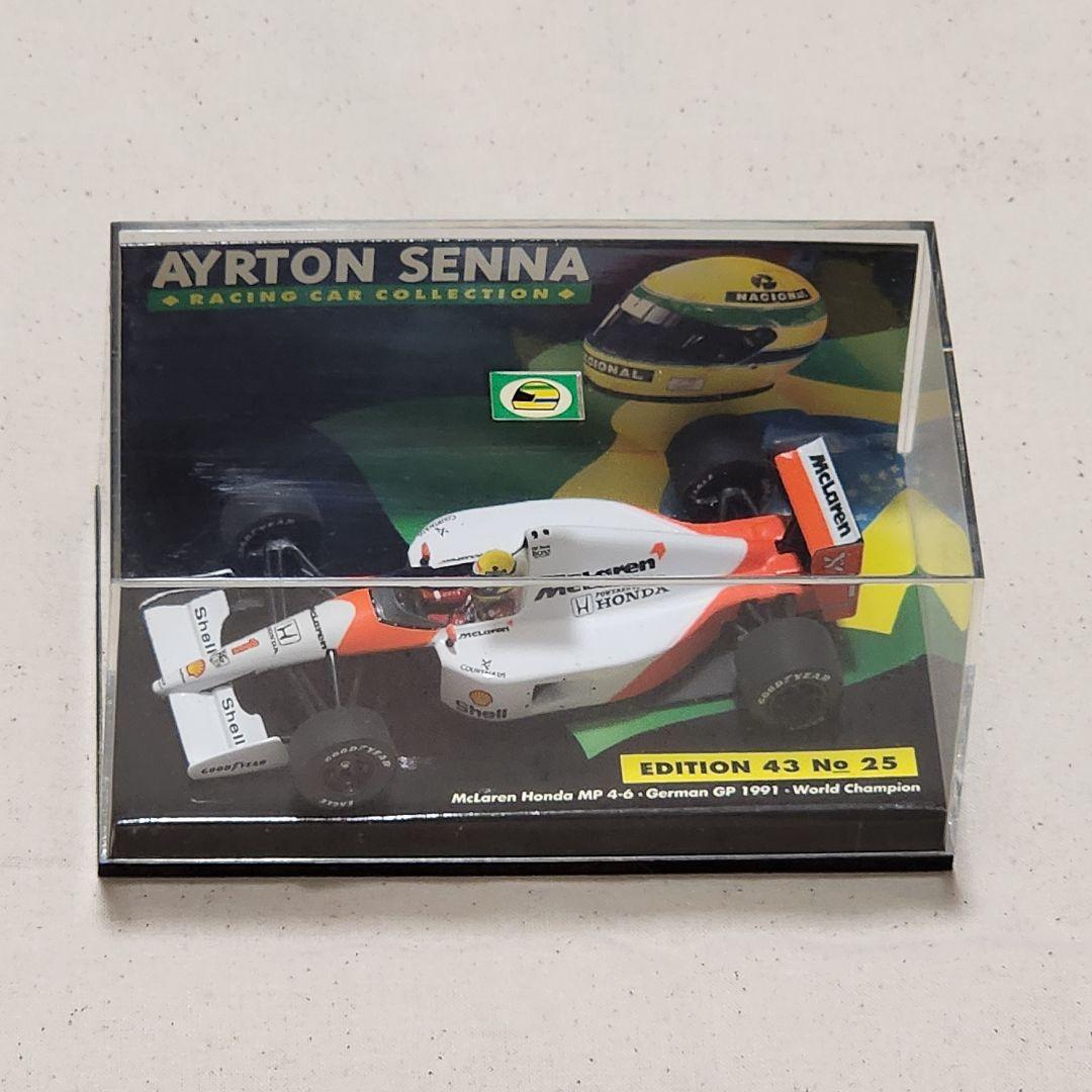 Ayrton Senna McLaren Honda MP4/6 ミニカー