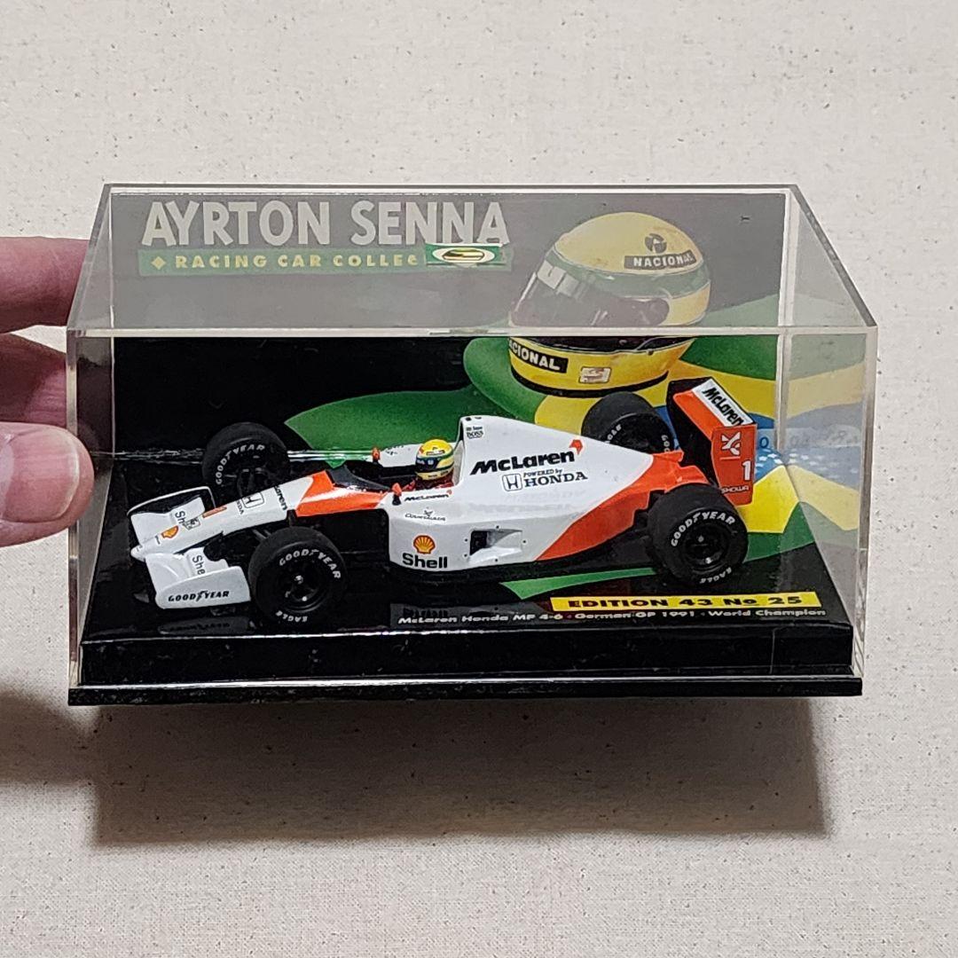 Ayrton Senna McLaren Honda MP4/6 ミニカー