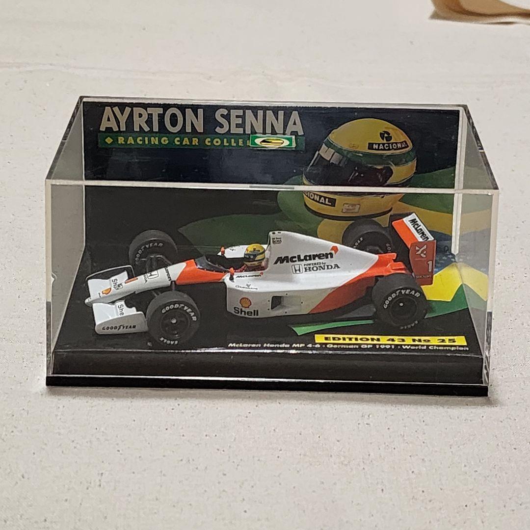 Ayrton Senna McLaren Honda MP4/6 ミニカー