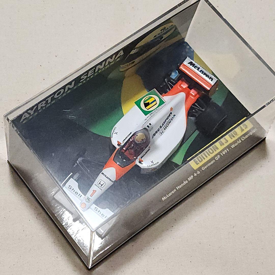 Ayrton Senna McLaren Honda MP4/6 ミニカー