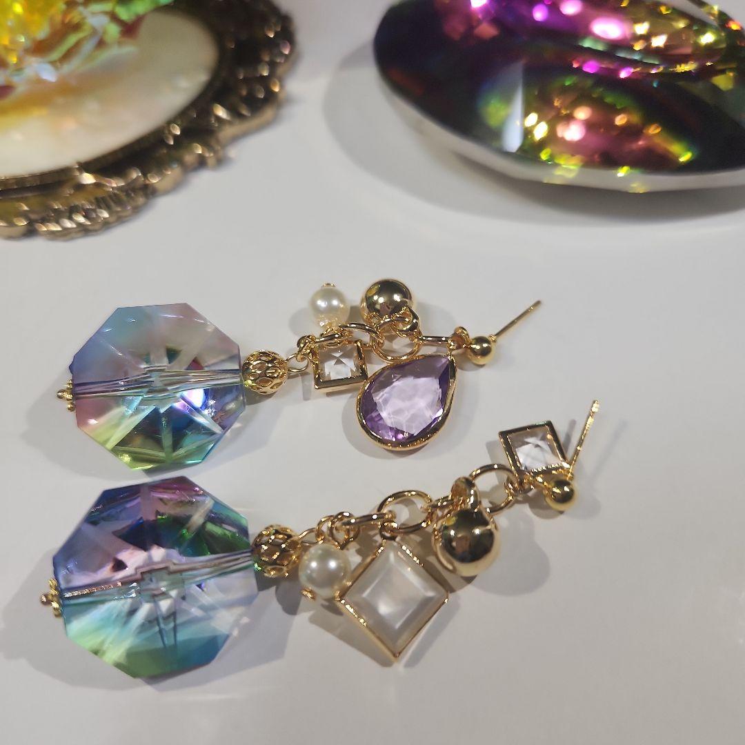 ハンドメイドピアス3144