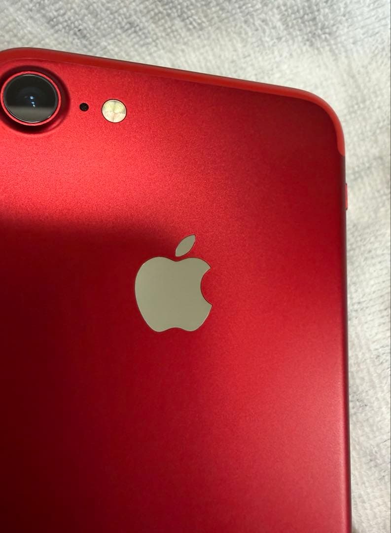 Apple au iPhone7 256GBプロダクトレッド　美品