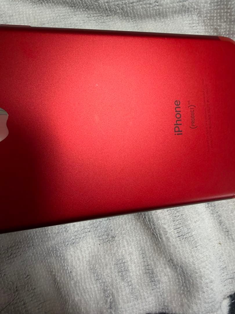 Apple au iPhone7 256GBプロダクトレッド　美品