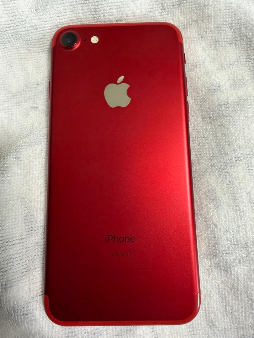 Apple au iPhone7 256GBプロダクトレッド　美品