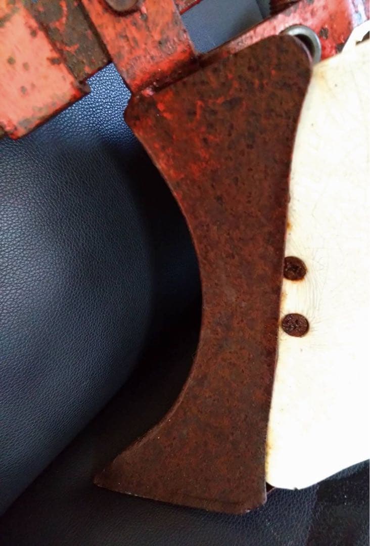 白色の培土機（2枚羽付き・長さ調節可）②