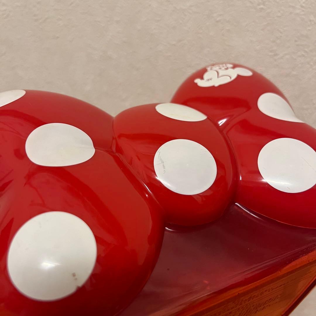ディズニー　ミニーちゃん　リボン型ポップコーンバケット　ストラップ有り