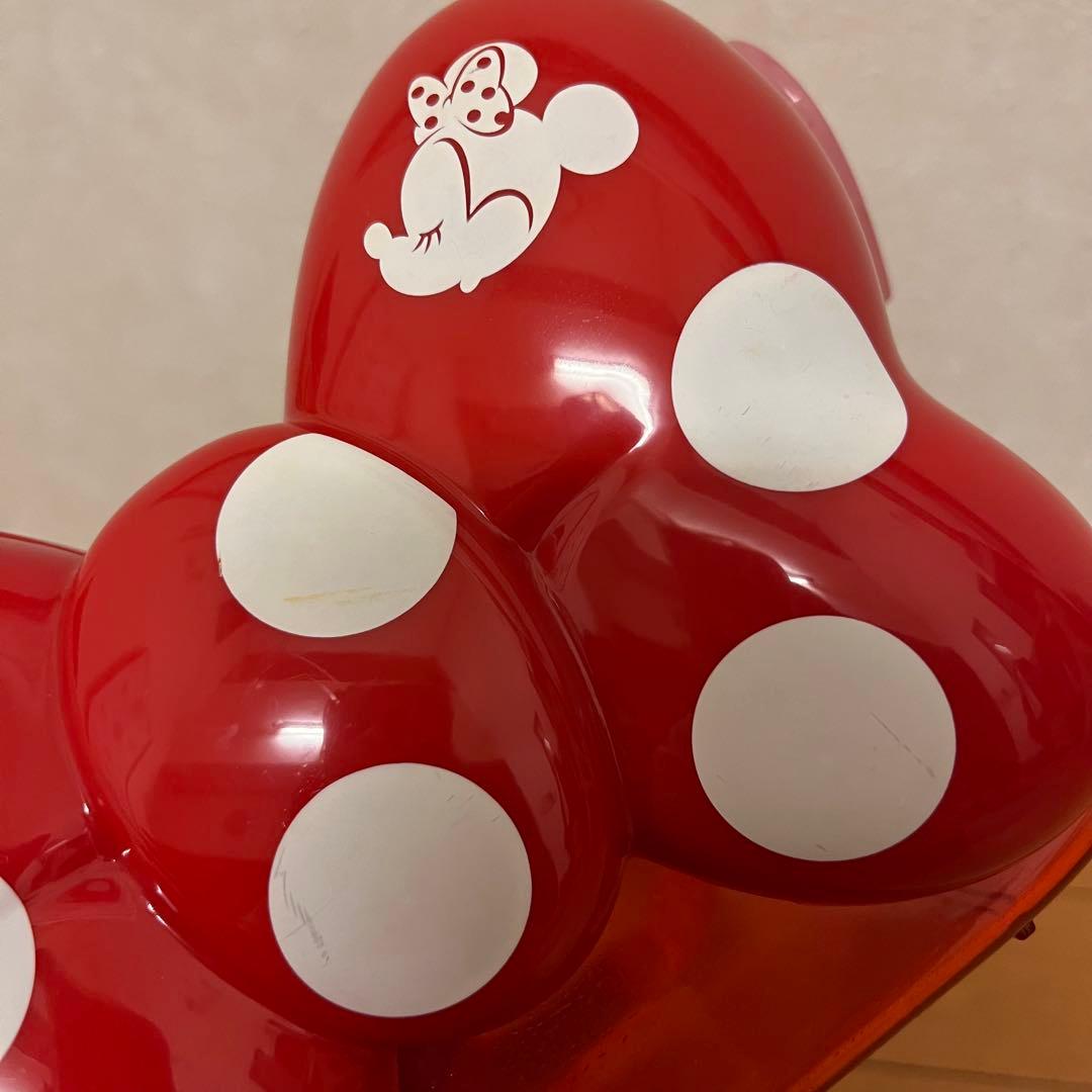 ディズニー　ミニーちゃん　リボン型ポップコーンバケット　ストラップ有り